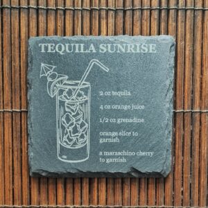 Tequila Sunrise Coaster