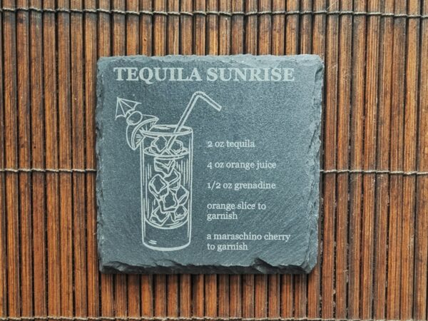 Tequila Sunrise Coaster